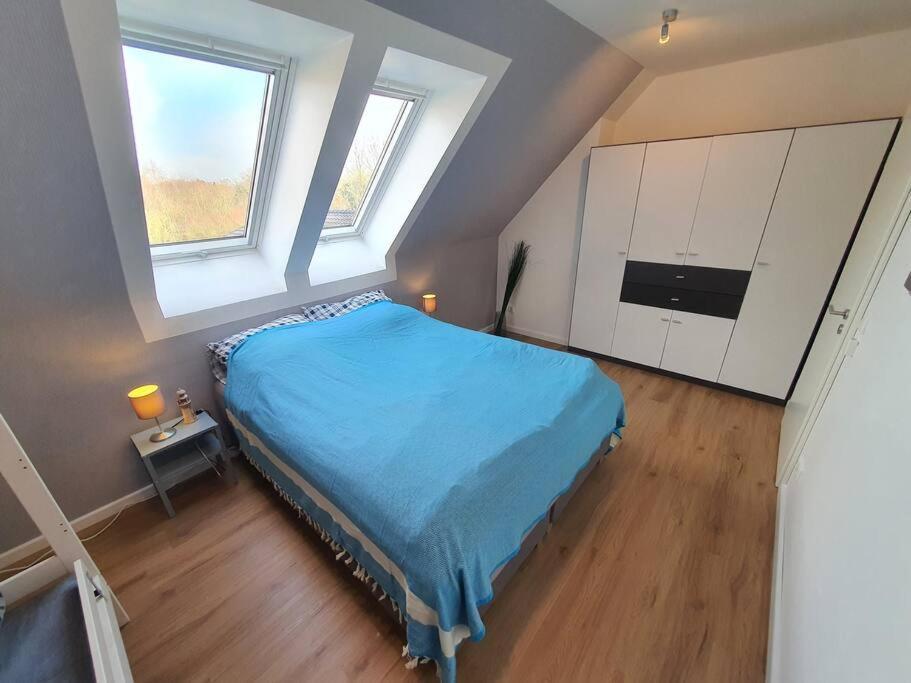 Kiel-Russee Familienwohnung, Lademoeglichkeit, Co2 Frei Buitenkant foto
